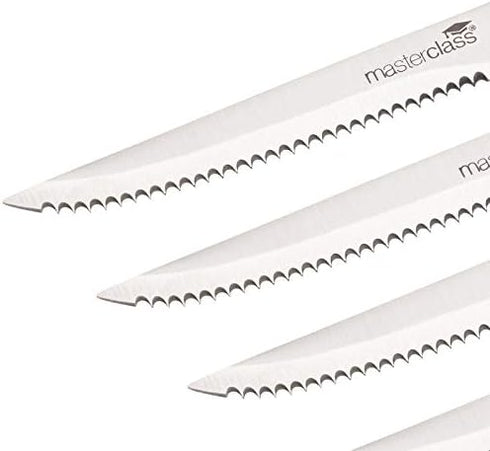 MasterClass MCSTEAK2 Deluxe Steak Knives (Set of 6)...