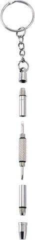 5 in 1 Optical Keychain Mini Precision Stainless Steel Screwdriver for glasses Frame Sunglasses, Jewelry, and Watch Repair Nosepad Repair By Sport...