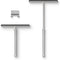 Shower Squeegee with Long Handle and Adhesive Hook. for Glass Doors, Tile Walls, Mirrors and Windows. Telescoping Squeegee for Cleaning. Bathroom ...
