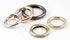 8pcs Silver Spring O Rings,Round Carabiner Snap Clip Trigger Spring Keyring Buckle,O Ring for Bags,Purses BBC3 (1 1/4''(3.2cm), Silver)…...