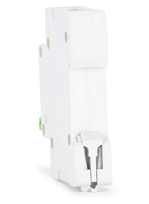12V-110V DC Miniature Circuit Breaker, 20 Amp 1 Pole Battery Breaker Protector for Solar PV System and RV, Thermal Magnetic Trip, DIN-Rail/Surface...
