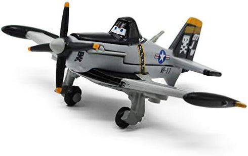 Planes Fire and Rescue?No.7 navy dusty Planes 1:55 Metal Diecast Educational Toys Planes Model...