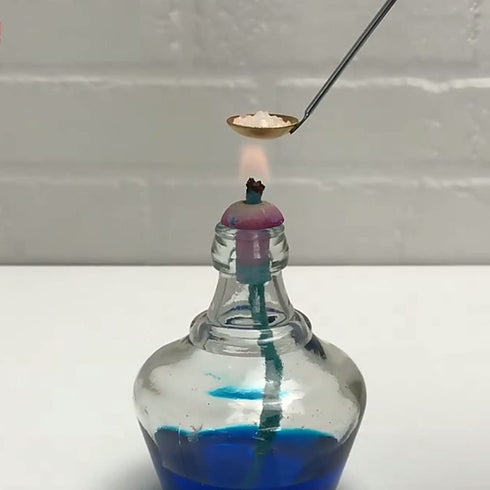 6 Pcs Long Handle Copper Lab Spoons Sample Burning Heating Scoop for Laboratory School Home...