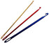 Zuoyou 3PCS Aluminum Tunisian Afghan Crochet Hook DIY Knitting Needles Tool with an Eye 2.75/4/6mm......