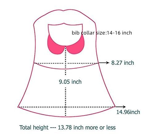 GZMM 3-Pack Baby Girl's Bibs Dress Infant Toddler waterproof Burp Cloths With Adjustable Snaps...