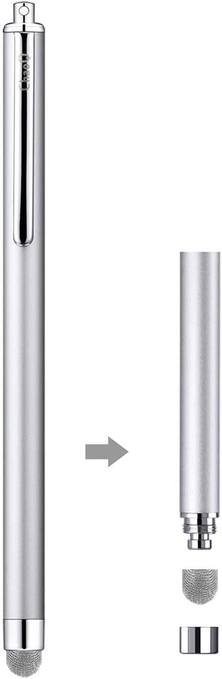 0.27 Inches (7 mm) Replaceable Mesh Fiber Tips Stylus Pen (Pack of 10)...