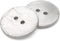 CRAFTMEMORE Shell Buttons 2 Holes Sewing Button DIY Crafts TG65 (25mm,12pcs,White)...