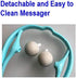 M1212 Shiatsu Neck Massager for Neck and Shoulder with Deep Tissue Trigger Point Manual Self Muscle Massage for Muscle Pain Relief (Simulates Mass...
