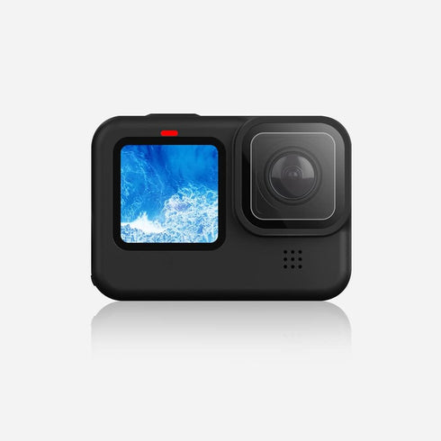 Protective Lens Replacement for GoPro Hero 12/11/10/9 Black Glass Cover Case Action Camera Accessories Kits(Black)......