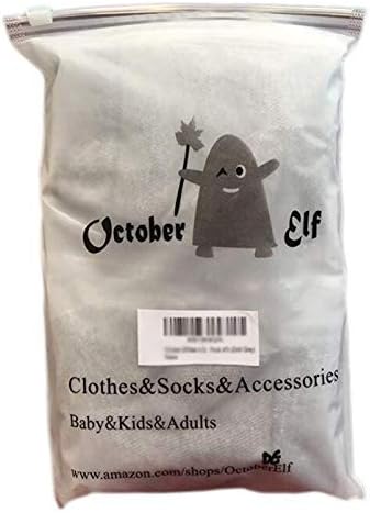 October Elf Men's Crew Socks Ankle Thin Socks Mens Cotton Dress Socks Short Athletic Socks For Men...