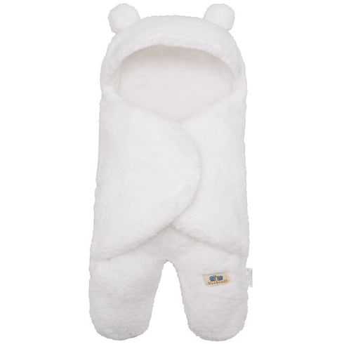 BlueSnail Newborn Receiving Blanket Baby Sleeping Wrap Swaddle(0-3M, 8-13lbs,Cream)...