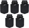 16.9oz/5Pcs Plastic Lab Chemical Reagent Bottles, Square Sample Storage Container, Plastic Chemical Container Bottle with Anti-theft Cap, Wide Mou...