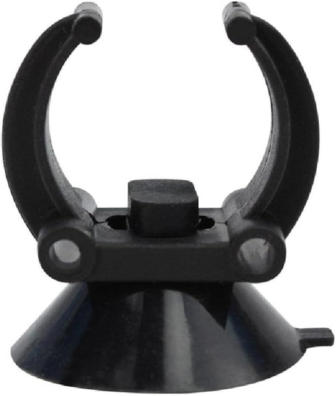 Aquarium Heater Holder Suction Cup Clip Black for Fish for Tube Hose Plant Decoration Sucker Dia 1.34" Clip Dia 0.9 Aquarium Heater Holder Suction...