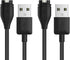 E ECSEM Compatible with Garmin Forerunner 45 Charger, Replacement Charging Cable Cord for Garmin Forerunner 45, Forerunner 45s Smart Watch,Black (...