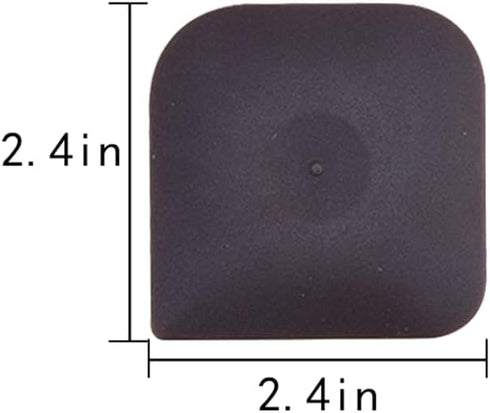 Pan Scraper, 3 Pcs Pot Scraper Plastic, Pot Scraper Non Scratch for Cast Iron, Pot and Pan Cleaning, Practical Scraper Kitchen Tool, Brown...