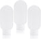 3pcs TSA Approved Travel Bottle Set Toiletries, Container Kits Portable Leak Proof Refillable Squeeze Cosmetics Airplane Essentials Shampoo Condit...