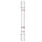 stonylab Glass 14/20 Straight Laboratory Adapter, Borosilicate Glass 30 mm Between Two 14/20 Ground Inner Standard Taper Joints for Laboratory Lab...