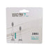 Voom Sonic Pro 7 Series Replacement Brush Heads Advanced Bristle Technology Soft Dupont Nylon Bristles Oral Care - White - Pack of 4...