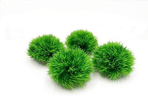 BEGONDIS 4Pcs Aquarium Decorations Fish Tank Artificial Green Water Plants Made of Soft Plastic...