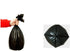 1.2-1.5 Gallon/180pcs Small Wastebasket Trash Bags Black Garbage Bag,Thin Material, Bedroom Office Trash Can Liners...