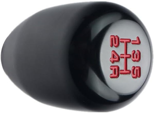 Unifizz Car 5 Speed Manual Gearbox Shift Knob M12x1.25 Screw On Aluminum Black...