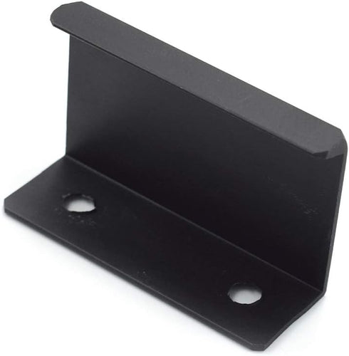 LC LICTOP 50mm/1.96" Flat Black Aluminum Finger Edge Pull Concealed Handle for Home Kitchen Door Drawer Cabinet 10PCS...