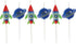 Unique Party Outer Space Birthday Candles (6) pc...