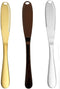 Stainless Steel Butter Spreader, Butter Knife - 3 in 1 Kitchen Gadgets (3 Set) 1 Gold, 1 Sliver, 1 Black...