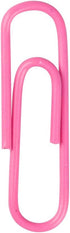 JAM PAPER Colorful Standard Paper Clips - Regular 1 Inch - Pink Paperclips - 100/Pack...