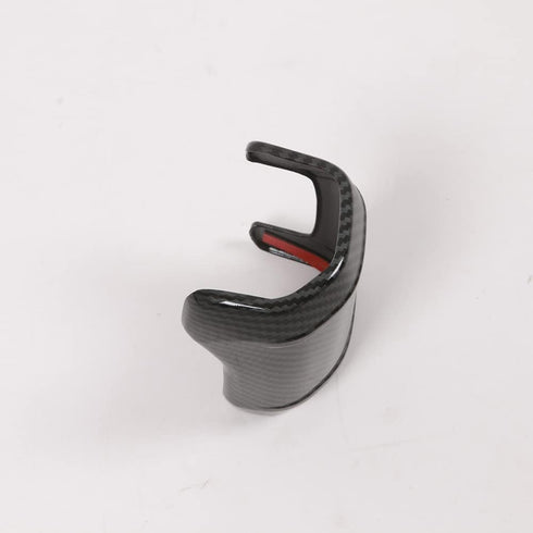 Carbon Fiber Print Style Gear Shift Knob Trim Knob Cover Trim for Ford F-150 Raptor 2021 2022 2023...