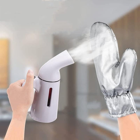 3 Pack Garment Steamer Ironing Gloves Mini Ironing Board Steam Resistant Gloves With Finger Ring Heat Resistant Garment Steamer Gloves For Garment...