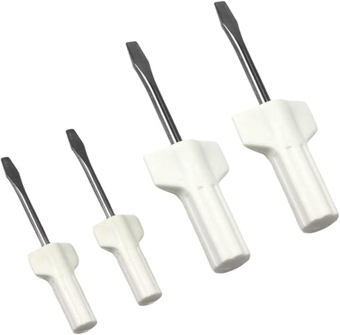 4 Pieces Sewing Machine Screwdriver Mini Screwdriver Needle Plate Screwdriver Sewing Machine Needle Plate Screwdriver Home Sewing Machine Repairin...