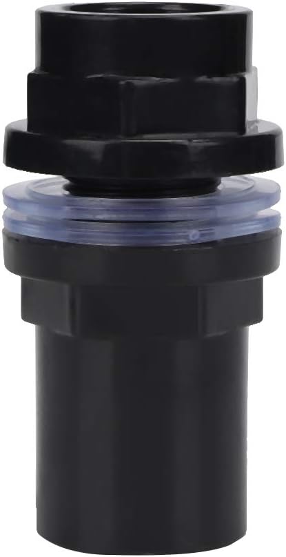 GLOGLOW 5Pcs/Set Aquarium Tubes Connectors, Aquarium Hose Adapter PVC Aquarium Water Pipe Joint Straight Tube Connector Fish (25mm) Air Pump Acces...