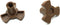 2 PCS Microwave Oven Turntable Coupler Y-Shaped Shaft Holder Glass Tray Guide Support with Port for 2.4cm Height Roller(Color Random)...