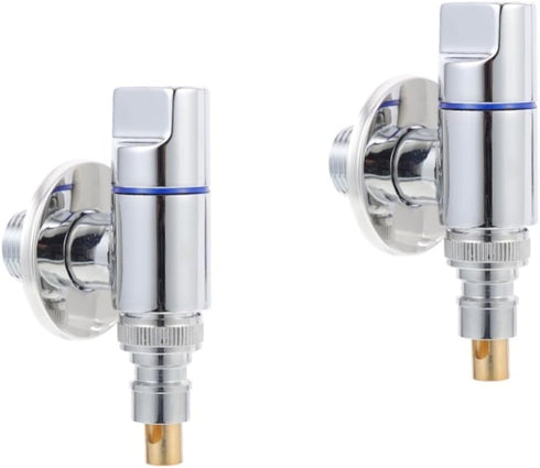 DOITOOL 2pcs Washing Machine Faucet Manual Washing Machine Washing Machine Mini Toilet Accessories Water Spigot Bathroom Accessory Angle Stop Valv...