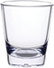 Carlisle FoodService Products Alibi Round Glass Clear Glass for Restaurants, Catering, Kitchens, Plastic, 1.8 Ounces, Clear, (Pack of 24)...