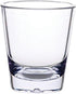 Carlisle FoodService Products Alibi Round Glass Clear Glass for Restaurants, Catering, Kitchens, Plastic, 1.8 Ounces, Clear, (Pack of 24)...