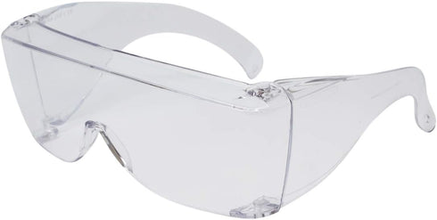 Calabria 3000 Large Fit Over Safety Glasses Fitover Prescription Eyewear Clear Men Women Wrap Around Tint Anti Scratch Glare...