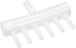 uxcell 8mm to 4mm 6 Way Aquarium Air Line Tubing Splitter Connector Fish Tank Plastic Air Flow Divider Oxygen Splitter Lever Valve...