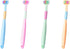 1Pc Three-Sided Soft Hair Toothbrush, Effective Wrap-Around Design, Deeply and Thoroughly to Clean Teeth and Gums, Manual Toothbrushes Suitable fo...