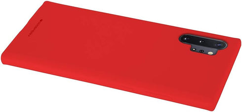GOOSPERY Soft Feeling Jelly for Samsung Galaxy Note 10 Plus Case (2019) Silky Slim Bumper Cover (Red)...