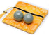 BRABUD 1.4'' Blackish Green Marble Chinese Baoding Health Stress Exercise Balls Craft Collection with Bag BSWQ001...