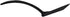 Home Basics Flexible Nylon Slotted Spatula with Curved Handle, Heat Resistant Turner, Non-Stick Kitchen Cooking Utensil for Baking, Frying, Black...