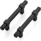 1 Pack Black Cabinet Handles - 3" Hole Center Cabinet Pulls Matte Black Drawer Pulls Cabinet Hardware Kitchen Handles for Cabinets...
