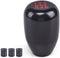 Unifizz Car 5 Speed Manual Gearbox Shift Knob M12x1.25 Screw On Aluminum Black...