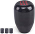 Unifizz Car 5 Speed Manual Gearbox Shift Knob M12x1.25 Screw On Aluminum Black...