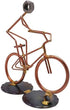 Free Style Bike Collectible Handmade Metal Art Figurine, Desk Accessories, Trophy, Boss Gift, Home Office Décor, Cycling...