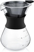 Yosoo Coffee Maker Pot, Manual Hand Drip Coffee Maker Glass Pot with Stainless Steel Filter, 400ml...