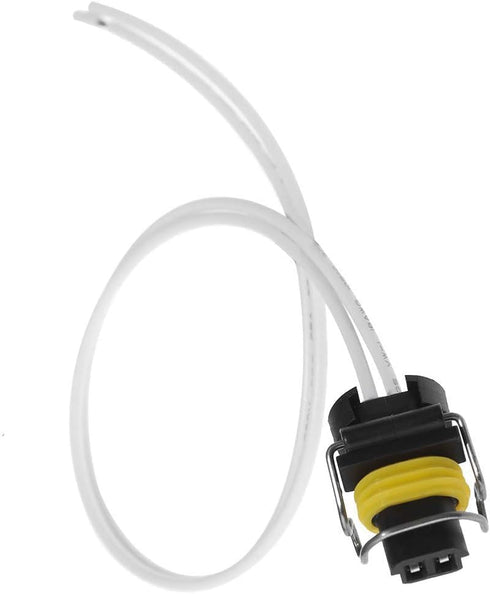 2-PACK 2 Wire Pigtail Connector Plug Pigtail fit For 7.3L 6.0L Ford fit for Powerstroke Chevy GMC Duramax 6.6L Variable Geometry Turbo (VGT) Solen...