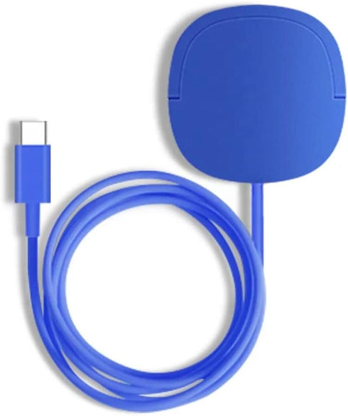 Magnetic Wireless Charging with QI 10W to 15W Smart Wireless Charger/Blue...